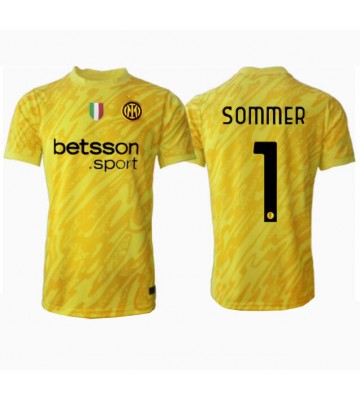 Inter Milan Yann Sommer #1 Målvakt Bortatröja 2024-25 Kortärmad